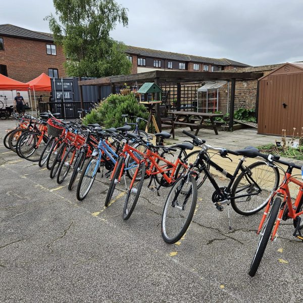 1st ga bikes lined up