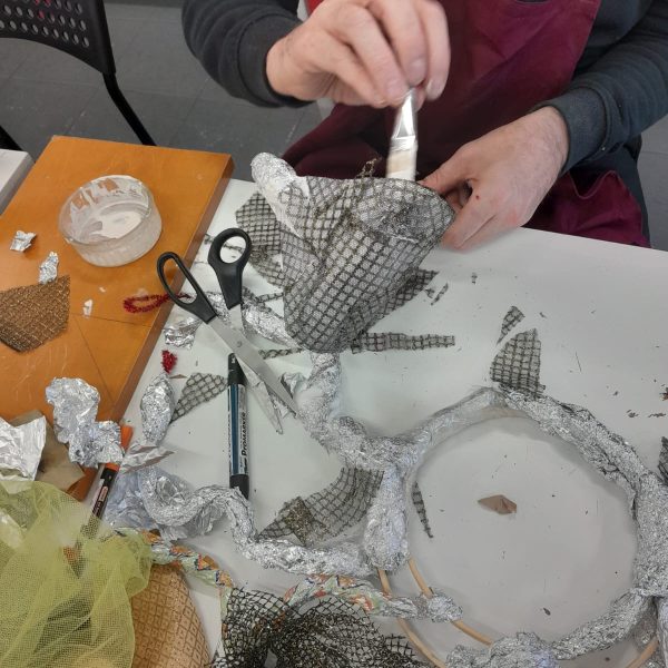 A mask from the workshop